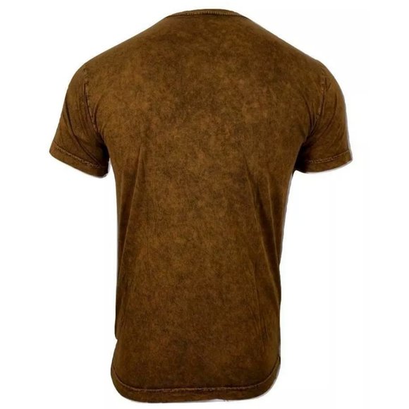 AFFLICTION Men's T-Shirt S/S BROOKLYN Tee Black La - Picture 7 of 10